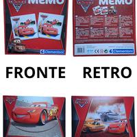 Set giochi Car's Disney -Memory card+4 Puzzle