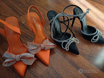 scarpe eleganti con tacco 