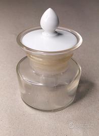 Calamaio  vetro 1900  antico vintage