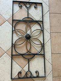 ELEMENTO DECORATIVO IN FERRO BATTUTO