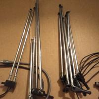 Antenne stilo ricambi per radio o tv vintage.