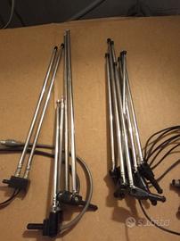 Antenne stilo ricambi per radio o tv vintage.