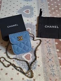 Borsetta a tracolla jeans Chanel