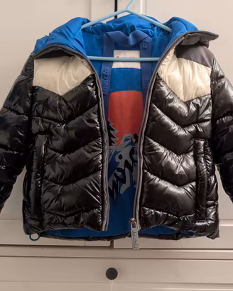 Invicta piumino lucido tricolor bambino 4 anni