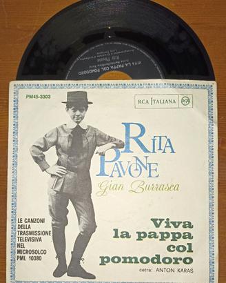 Rita Pavone 45 giri "Pappa con il pomodoro"