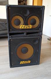 N.2 Casse Mark Bass - Ritiro a mano