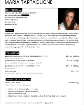 Estetista specializzata