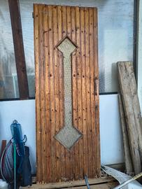 Porta in legno massello 