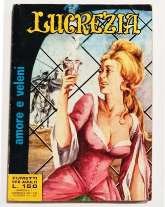Lucrezia n. 1 - Amore e veleni anno I  1969 origin