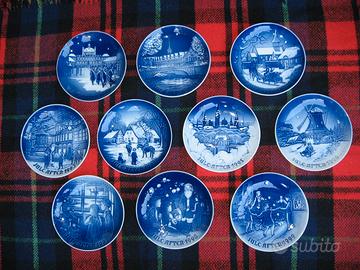 Piatti di Natale Bing & Grondahl anni '90 