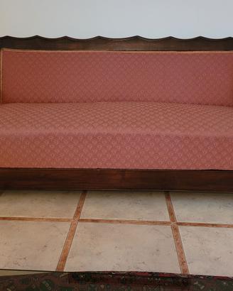 Divano letto Art Déco originale anni 1920–1930