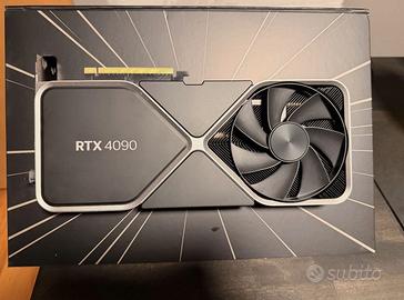 NVIDIA RTX 4090 Founders Edition 24GB box + cavo