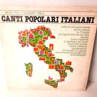 Canti Popolari Italiani ;I Paesani Vol4; Vinile;