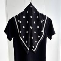 Foulard Fiocco Sciarpa Bohemien Elegante 100% Seta