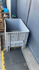 Cassonetto in plastica, usato