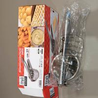Schiacciapatate inox 27 cm nuovo