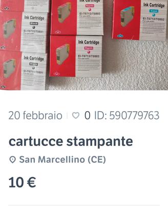 cartucce stampante