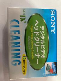 UNA Cassetta di pulizia telecamera sistema MINI DV