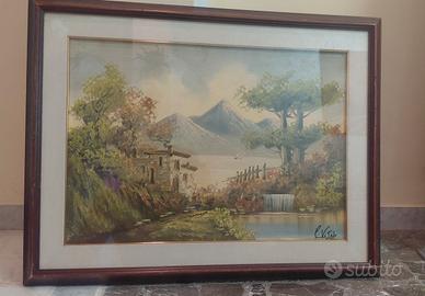 quadro dipinto a mano 