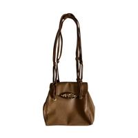 Coccinelle – Borsa vintage in pelle martellata mar