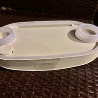 Porta oggetti illuminato piscina idromassag Intex