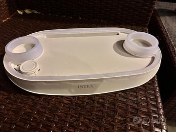 Porta oggetti illuminato piscina idromassag Intex