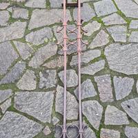 elementi mensole, lampioni in ferro antico fine800