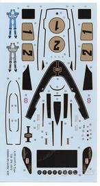 Lotus 72 decal Ebro originali scala 1/20