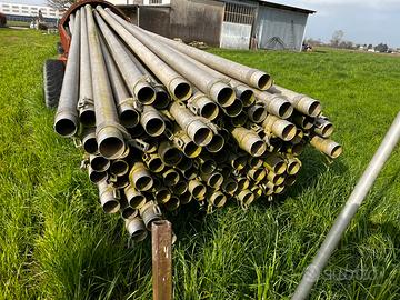 Tubi irrigazione alluminio