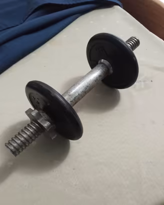 Manubrio pesi regolabile Domyos (Decathlon)