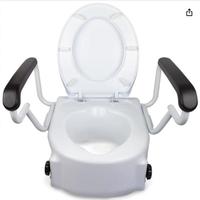 SUPPPORTO SEDILE WC rialzo 17 cm Disabili Anziani