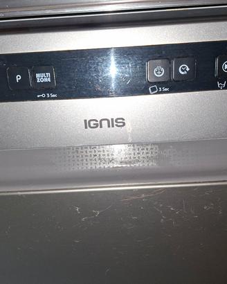 Lavastoviglie Ignis 14 coperti inox – 3 cestelli