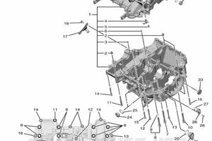 Ricambi motore Yamaha YZF R1 2020 2025