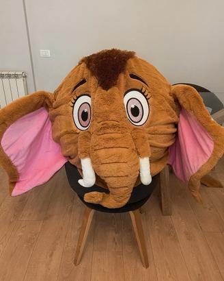 Elefante gonfiabile gigante con maniglia - palla 