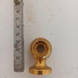 Supporti per bastone tende in ottone massiccio