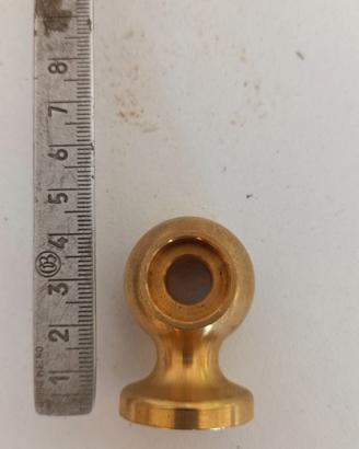 Supporti per bastone tende in ottone massiccio