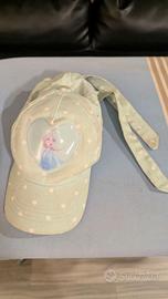 Cappellino bambina tema Elsa Frozen