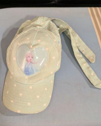 Cappellino bambina tema Elsa Frozen