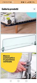 barriera - protezione letto bambino