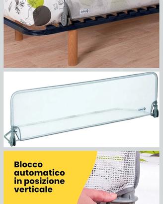 barriera - protezione letto bambino