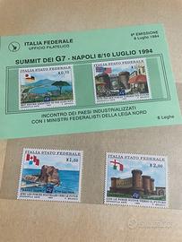 Italia Federale francobolli