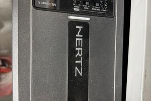 Amplificatore con subwoofer hertz