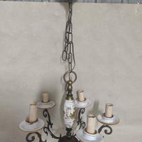 Lampadario Vintage 5 luci