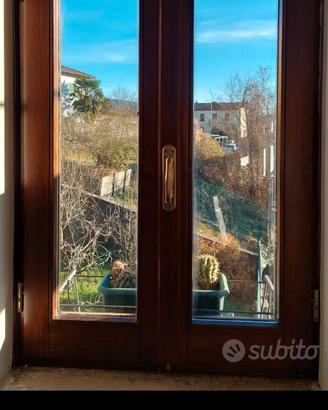 Bellissime finestre legno massello 