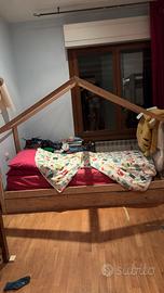 Letto con lettino ospite