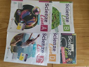 SCIENZE live Vol. A+B+C+D+Diario agenda
