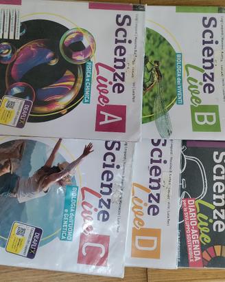 SCIENZE live Vol. A+B+C+D+Diario agenda