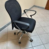 Sedia da ufficio con alzata regolabile