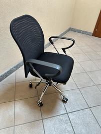 Sedia da ufficio con alzata regolabile