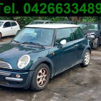 Ricambi usati MINI COOPER R50 1.6 BENZINA- W10B16A